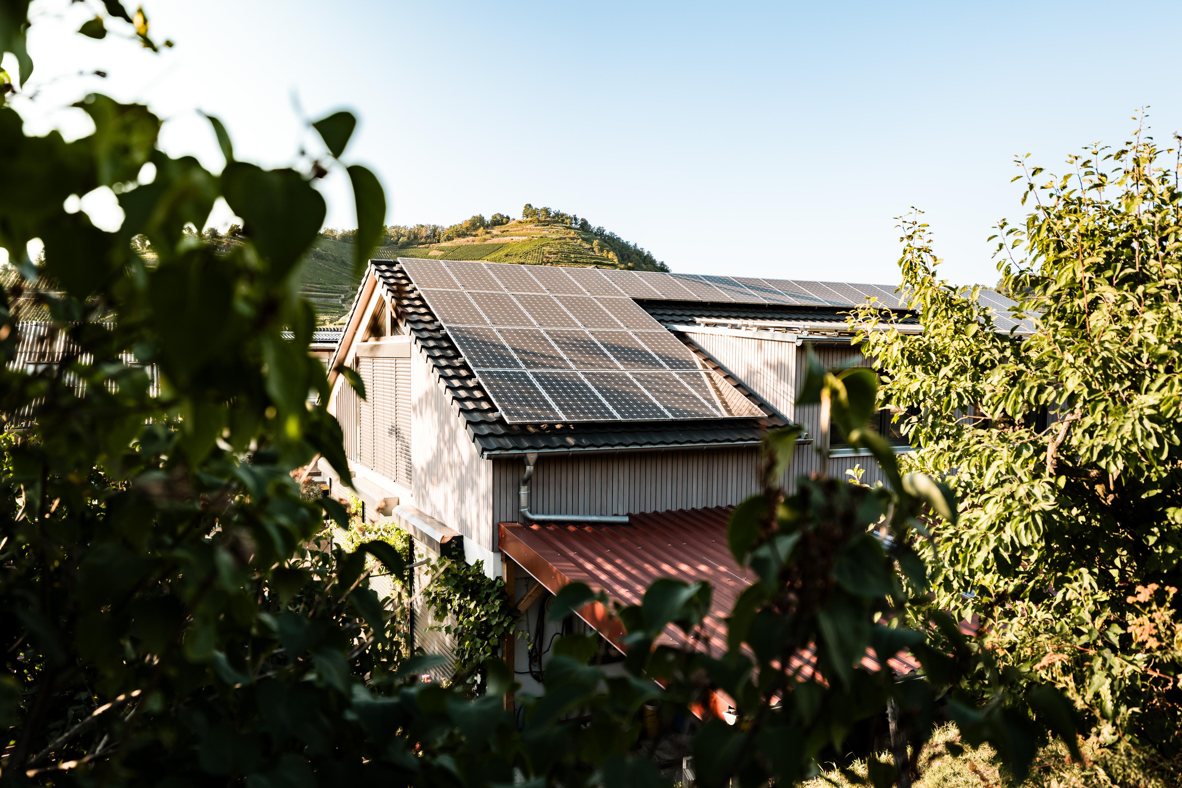 Photovoltaik-Anlage im Einsatz