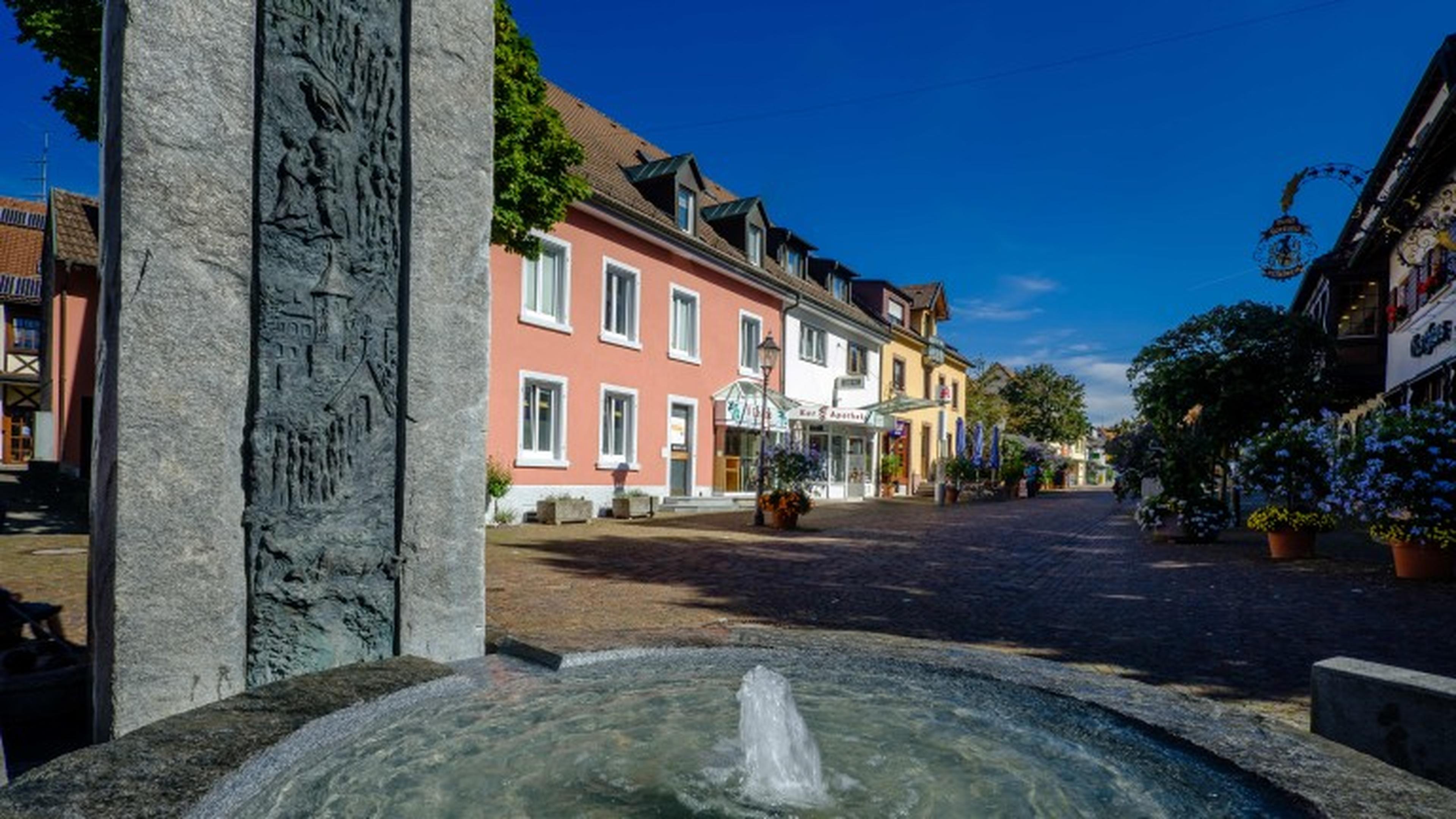 Brunnen in der Ortsmitte von Kirchzarten
