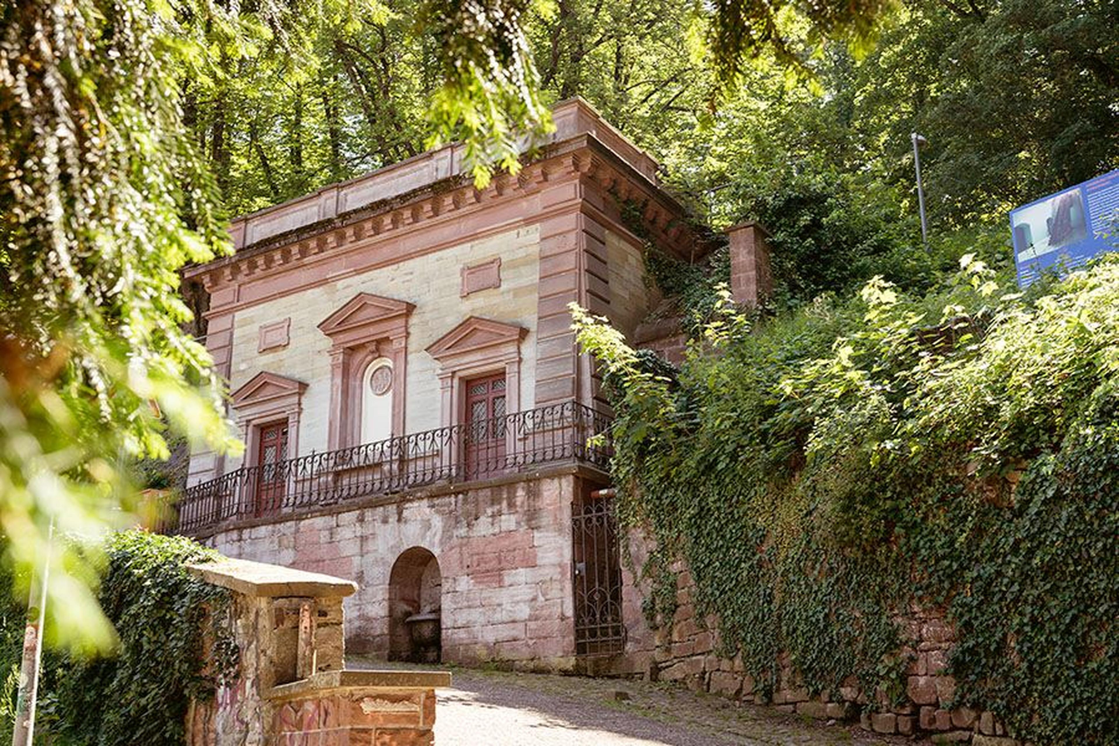 Trinkwasserhochbehälter am Freiburger Schlossberg