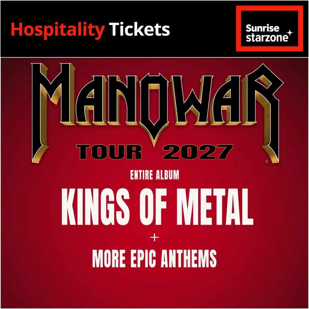 Event image for Manowar - Sunrise starzone Lounge 2026