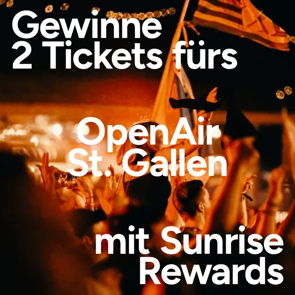 Tickets gewinnen: OpenAir St. Gallen