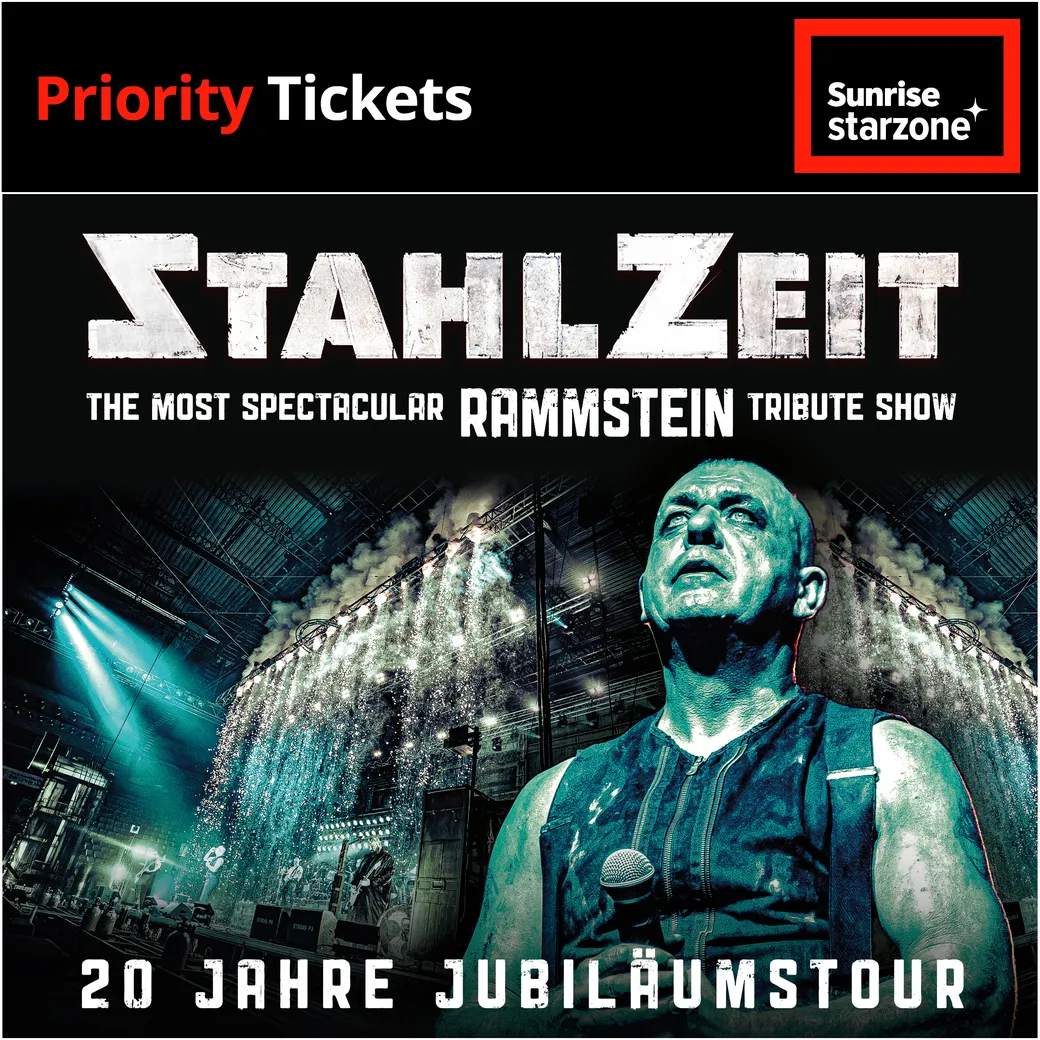 Event image for Stahlzeit - Sunise starzone Lounge