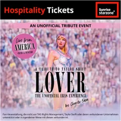 Event image for LOVER - A Tribute to Taylor Swift - Sunrise starzone Lounge