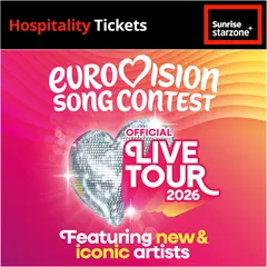 Event image for The Official Eurovision Song Contest Live Tour - Sunrise starzone Lounge