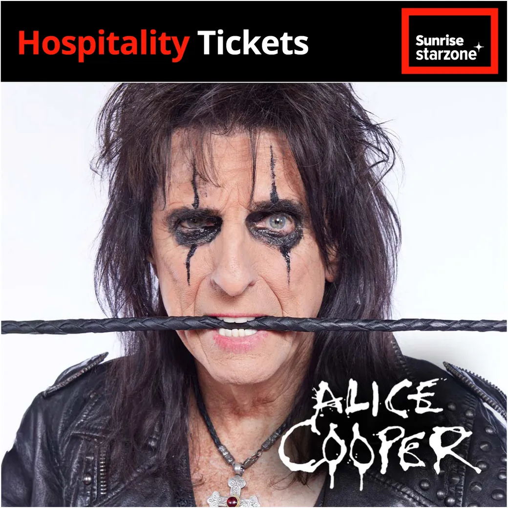 Event image for Alice Cooper - Sunrise starzone Lounge