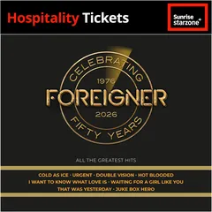 Event image for Foreigner - Sunrise starzone Lounge