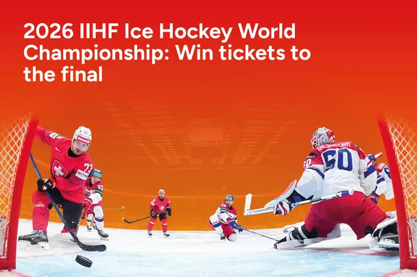 Giveaway: Tickets to the 2026 IIHF Ice Hockey World Championship Final