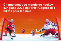 share: Tirage au sort: billets pour la finale des Championnats du monde de hockey sur glace IIHF 2026