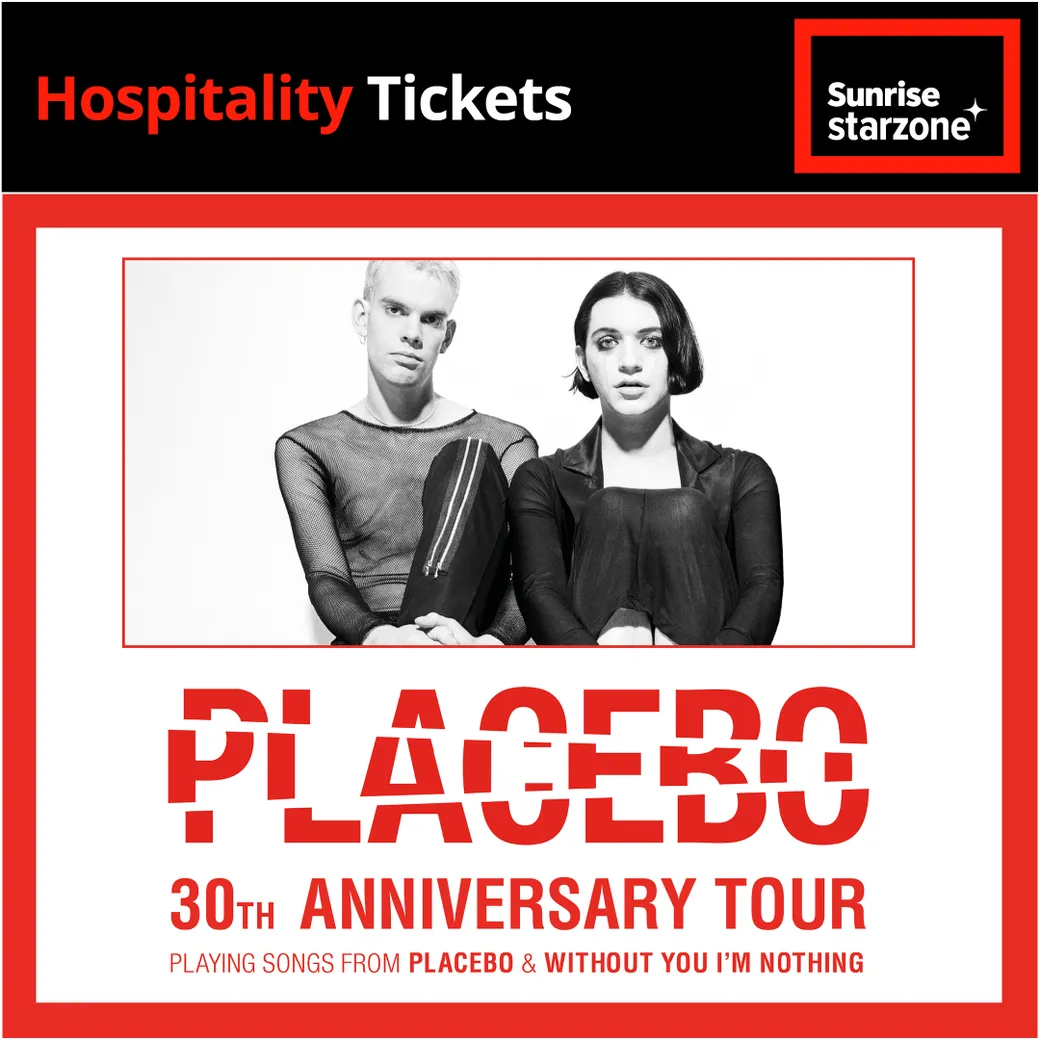 Event image for Placebo - Sunrise starzone Lounge