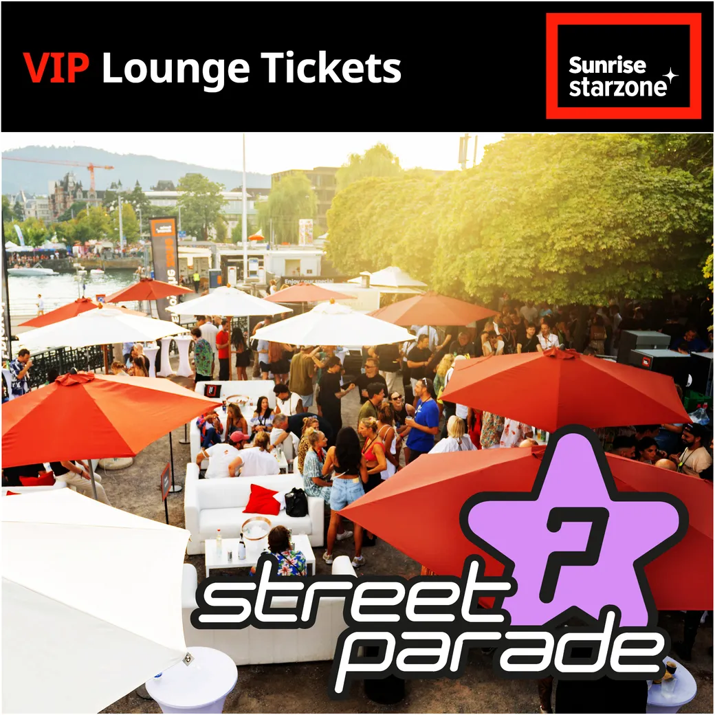 Event image for Sunrise starzone Lounge @ Street Parade 2026