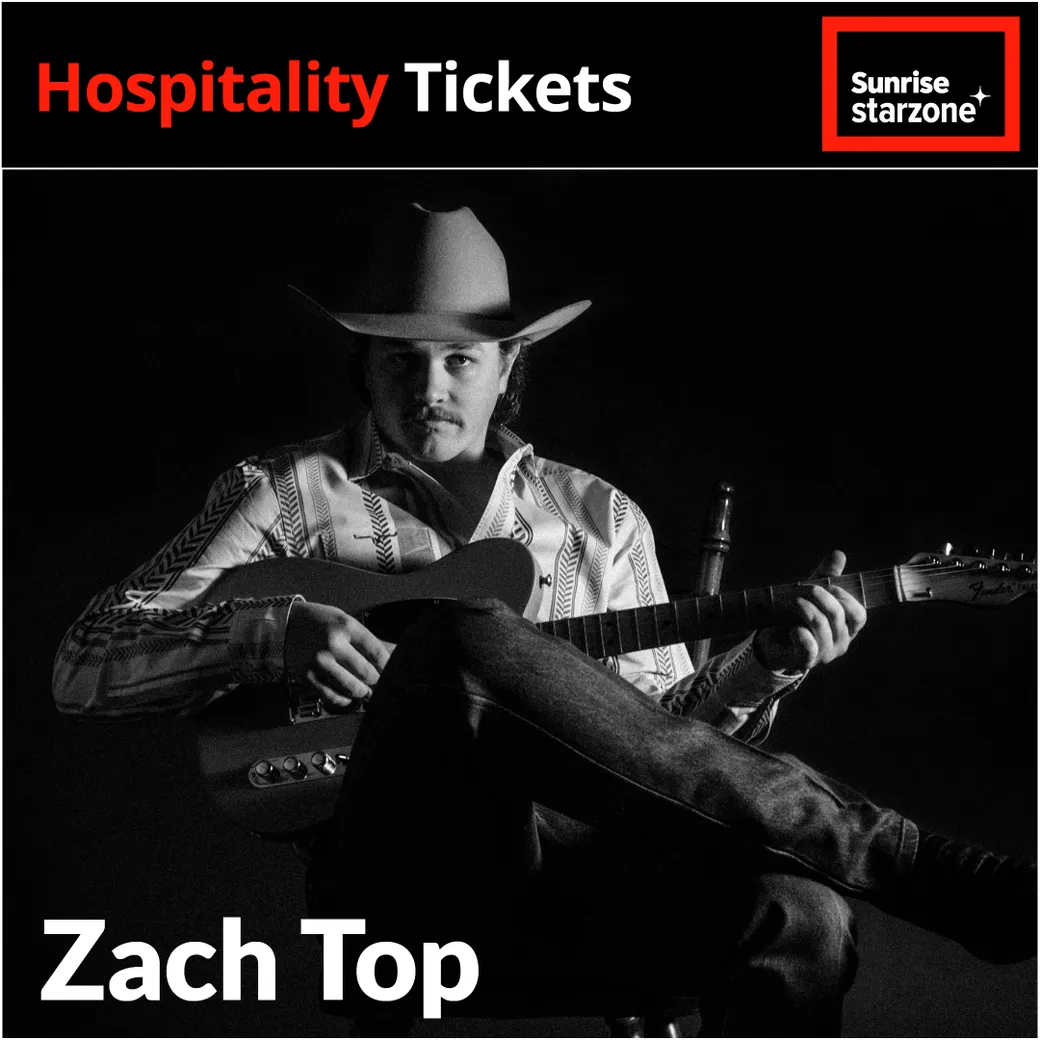 Event image for Zach Top - Sunrise starzone Lounge