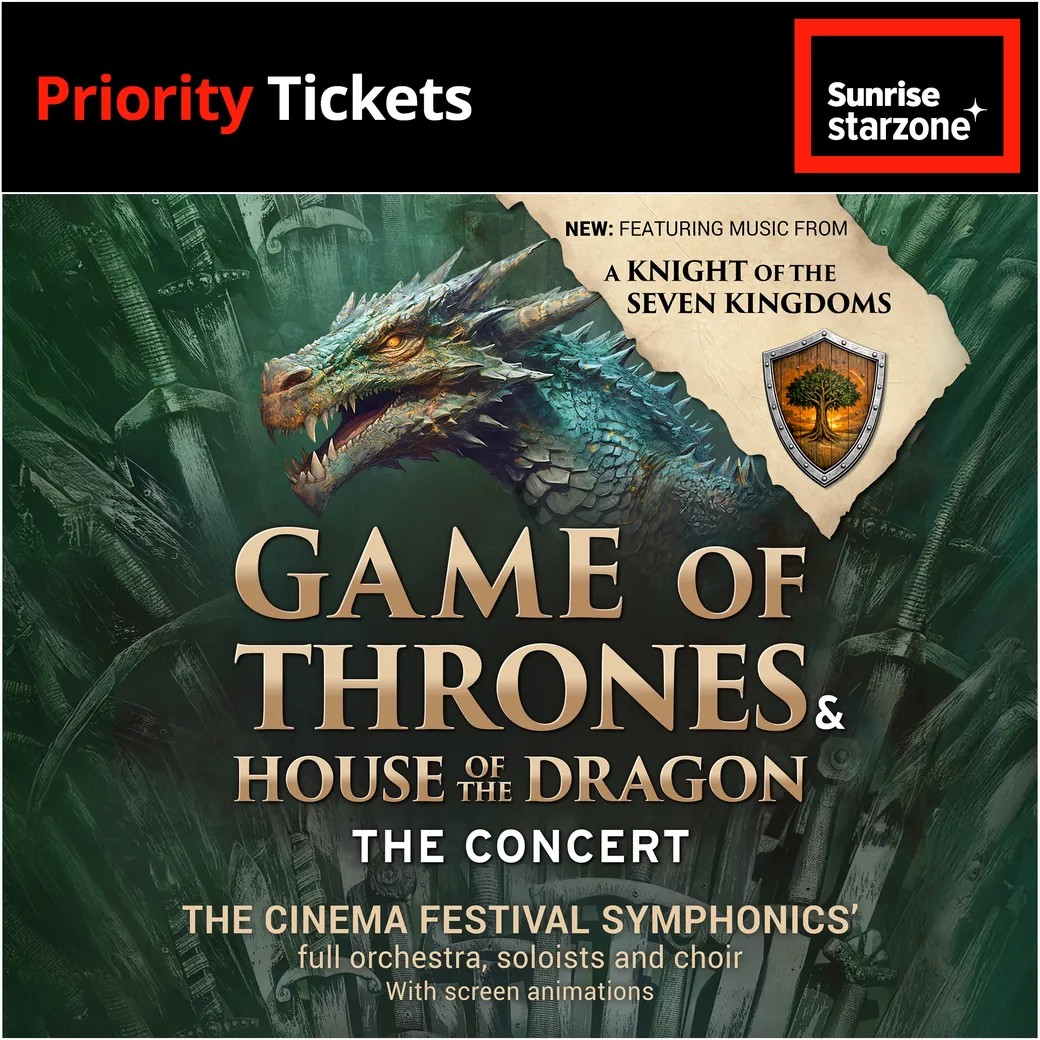 Event image for Game Of Thrones & House Of The Dragon