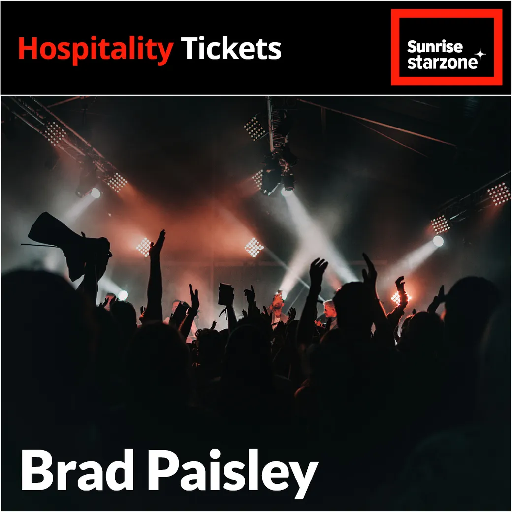 Event image for Brad Paisley - Sunrise starzone Lounge