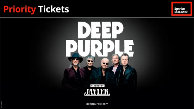 Event image for Deep Purple - Sunrise starzone Lounge