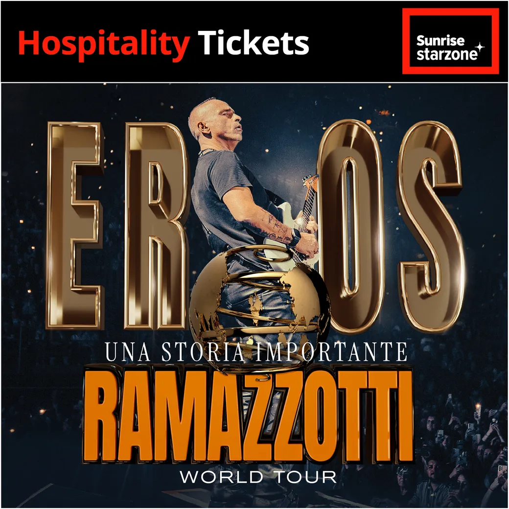 Event image for Eros Ramazzotti - Sunrise starzone Lounge