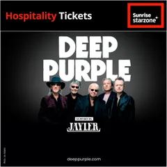 Event image for Deep Purple - Sunrise starzone Lounge