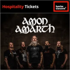 Event image for Amon Amarth - Sunrise starzone Lounge
