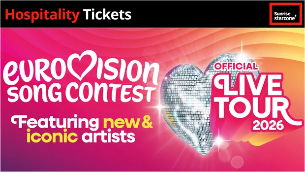 Event image for The Official Eurovision Song Contest Live Tour - Sunrise starzone Lounge