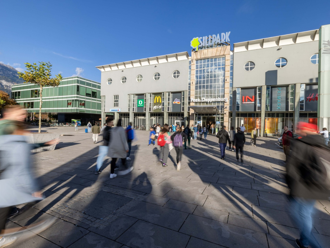 Sillpark Shopping-Mall in Innsbruck