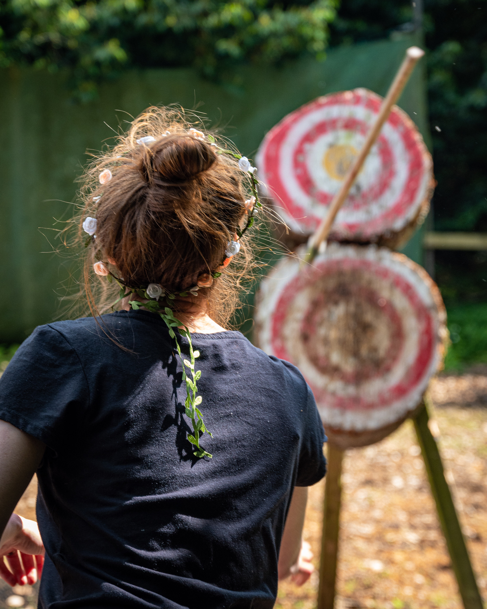 Axe Throwing at Ripley Castle