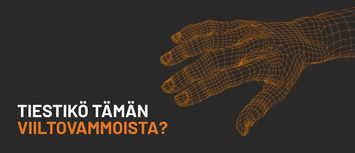Kätemme ovat tärkein työkalumme