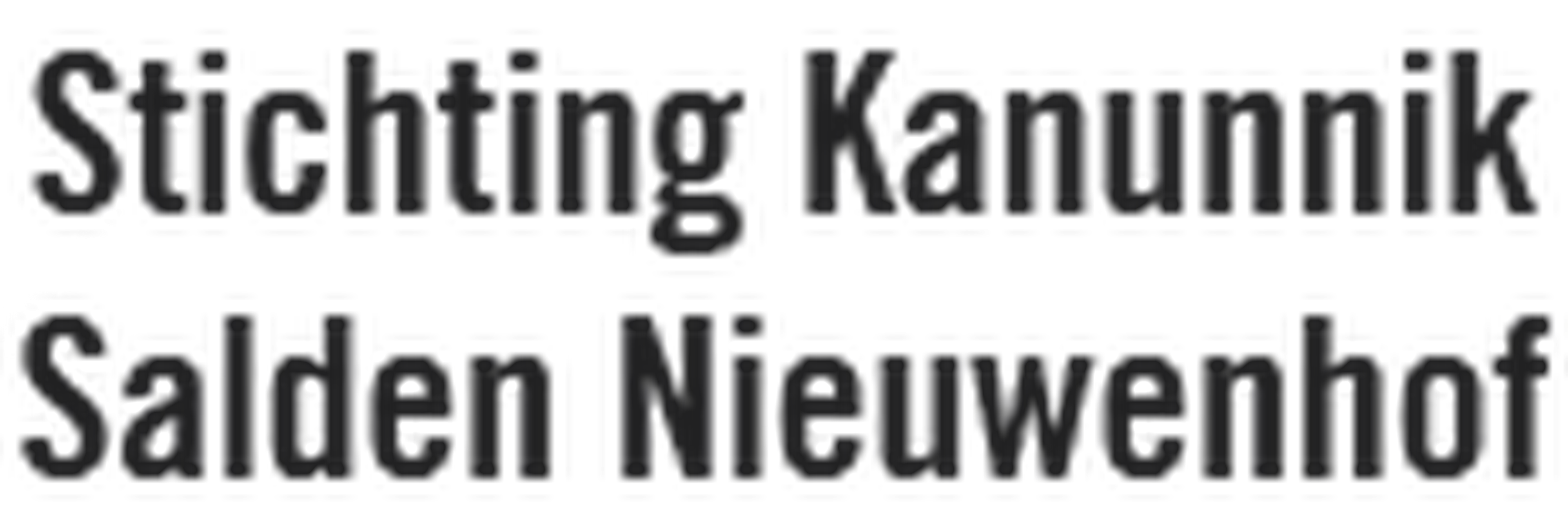 Stichting Kanunnik Salden/Nieuwenhof
