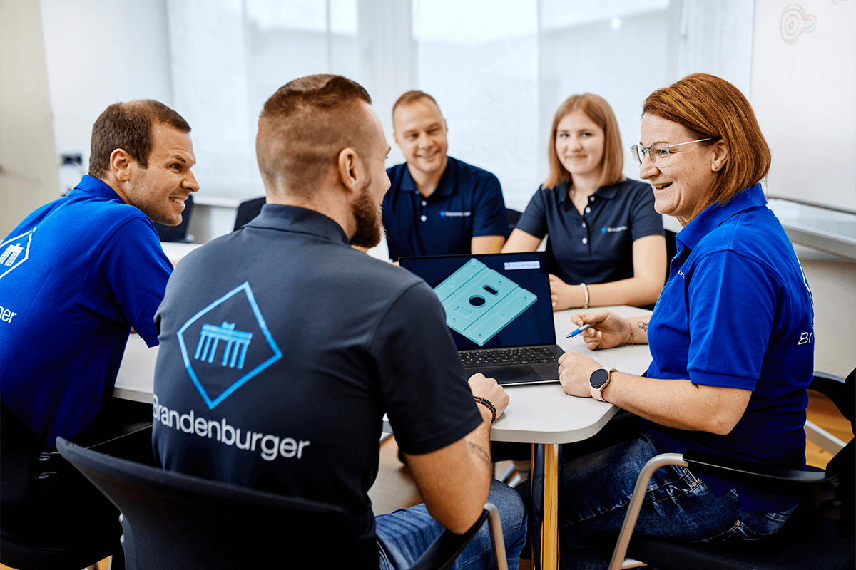 Teambesprechung - Brandenburger