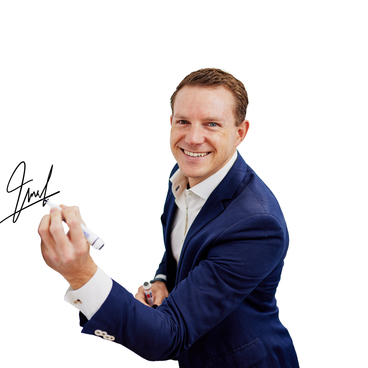 Tim unterschreibt Statement Tim unterschreibt Statement