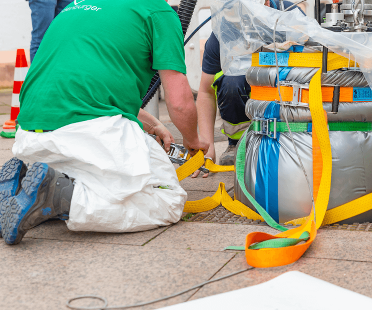 Swietelsky-Faber  Kanalsanierung  in Ettlingen