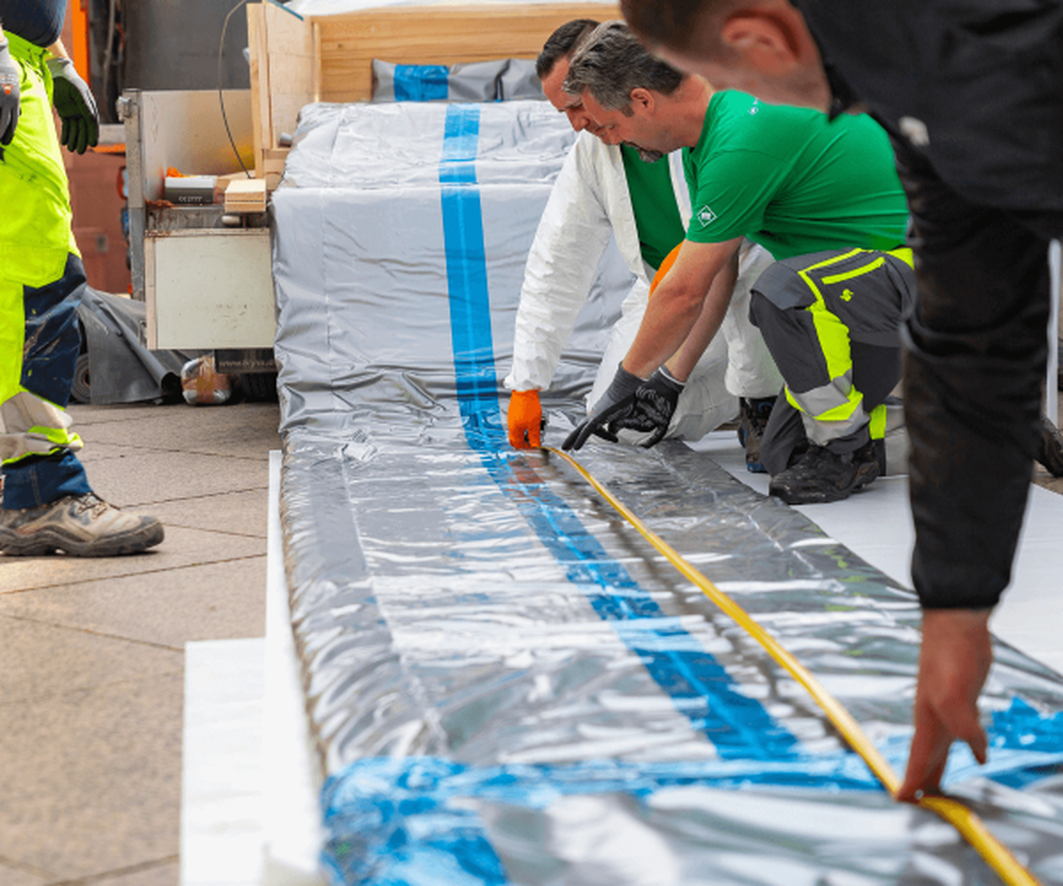 Swietelsky-Faber  Kanalsanierung  in Ettlingen