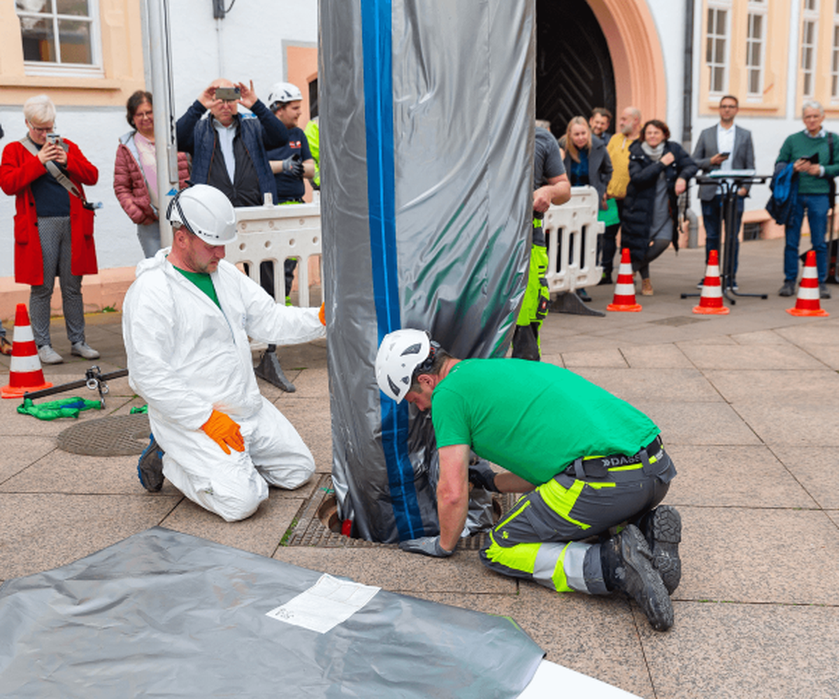 Swietelsky-Faber  Kanalsanierung  in Ettlingen
