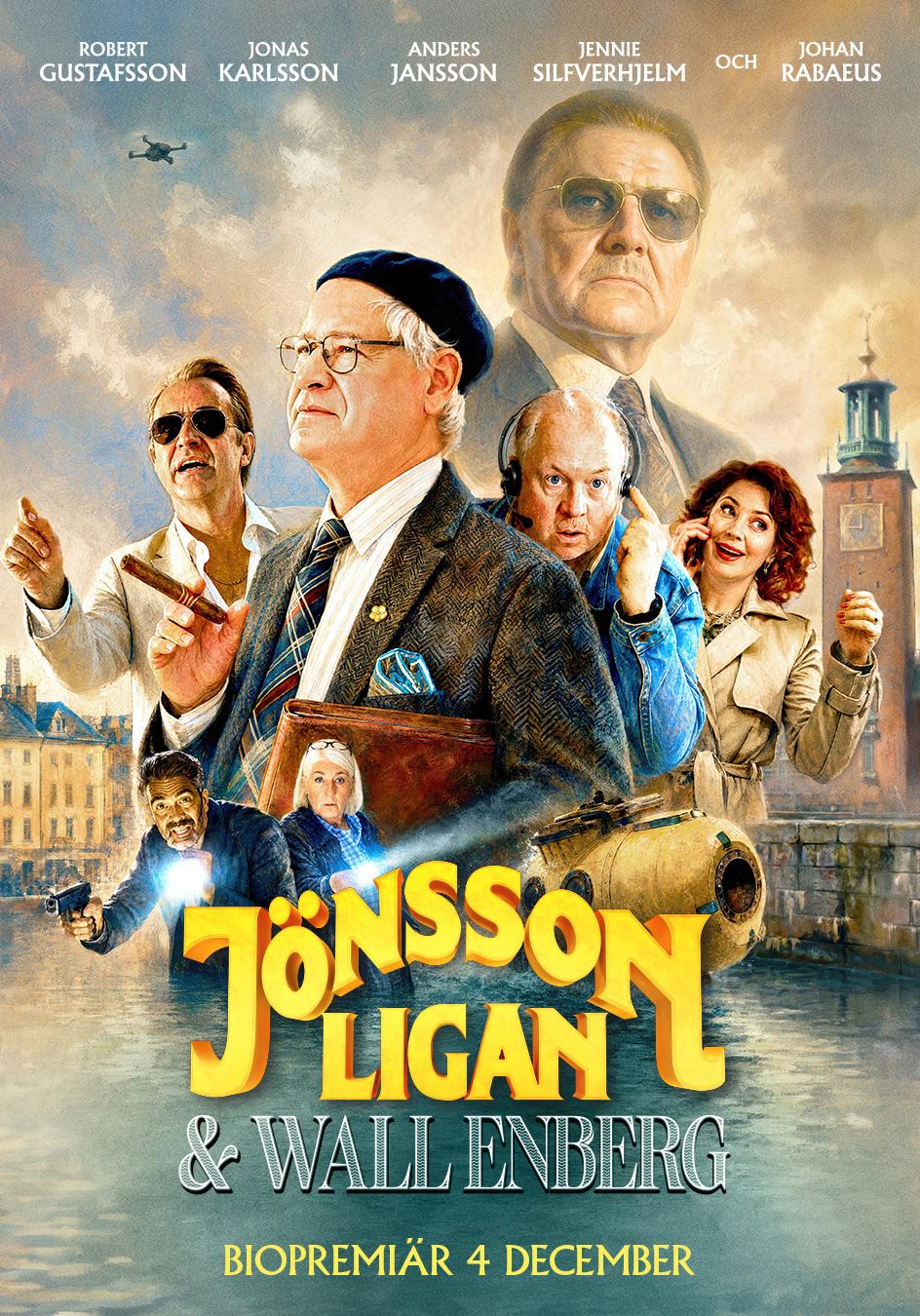 Poster till Jönssonligan & Wall Enberg