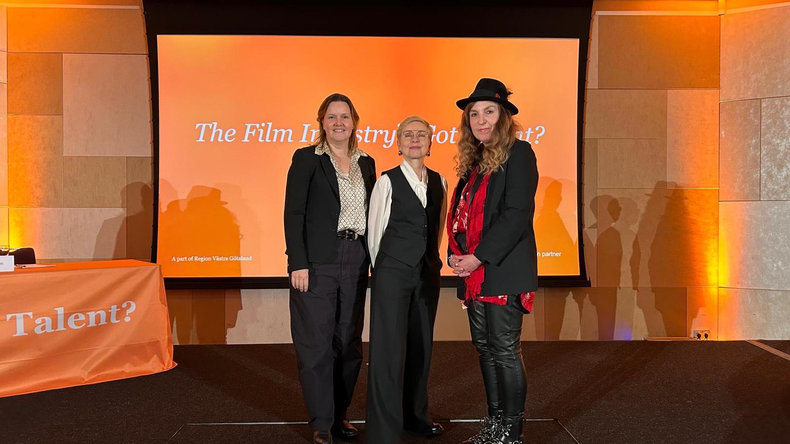 Louise Vesth, Susan Newman-Baudais & Mia Bays