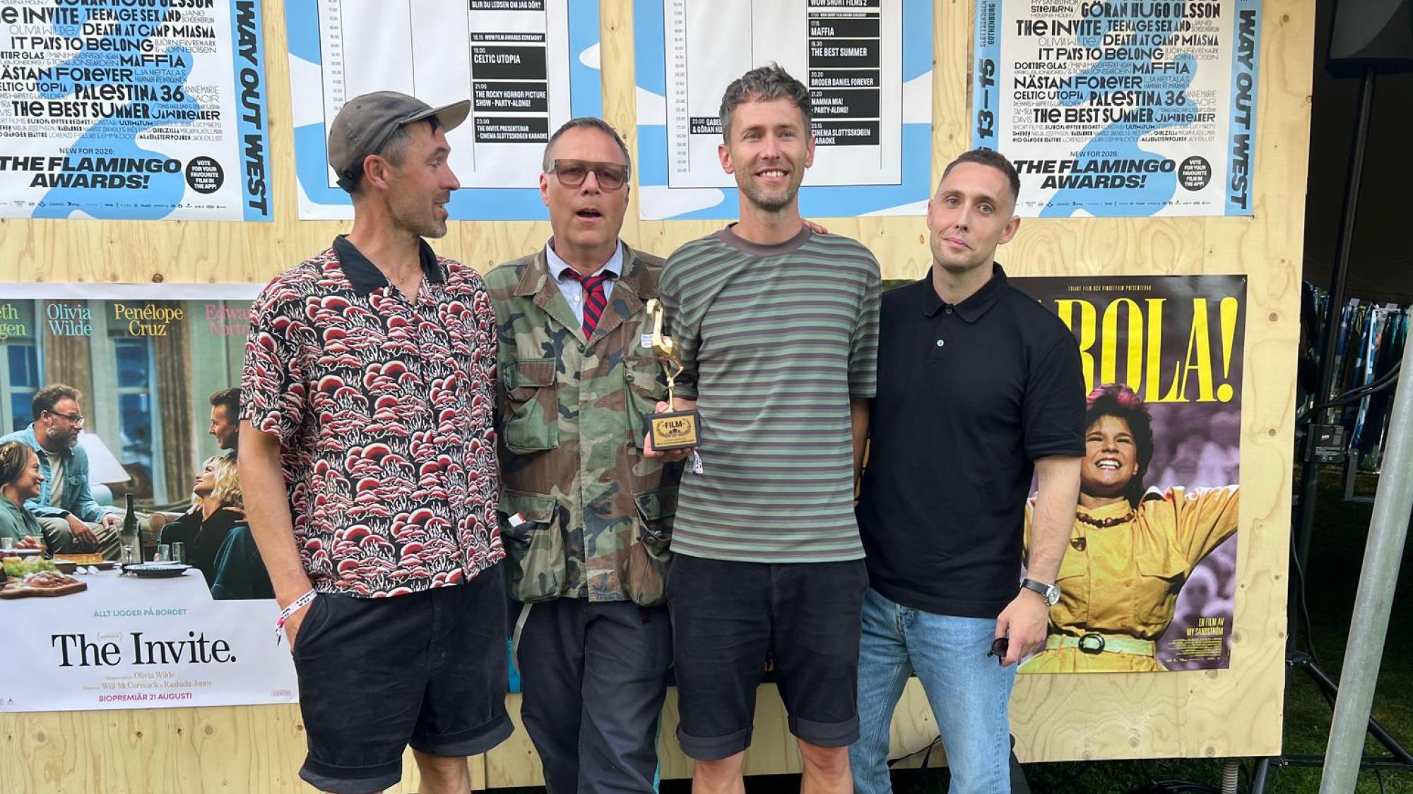 Dokumentären "It Pays to Belong" vann pris för bästa musikdokumentär.