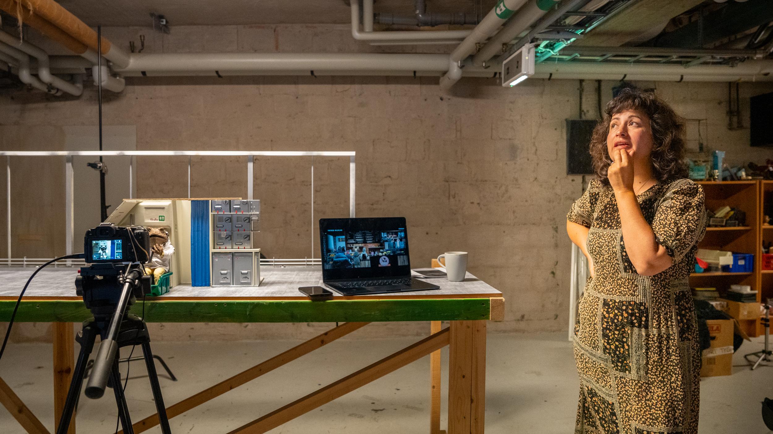 Niki Lindroth von Bahr i Dockhus Animation i Trollhättan.