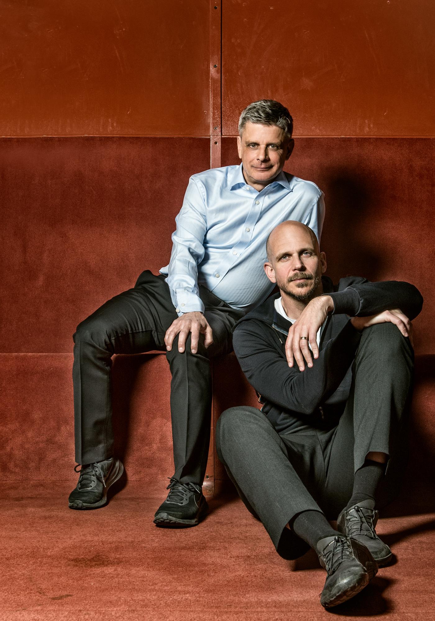 Peter Birro & Gustaf Skarsgård.