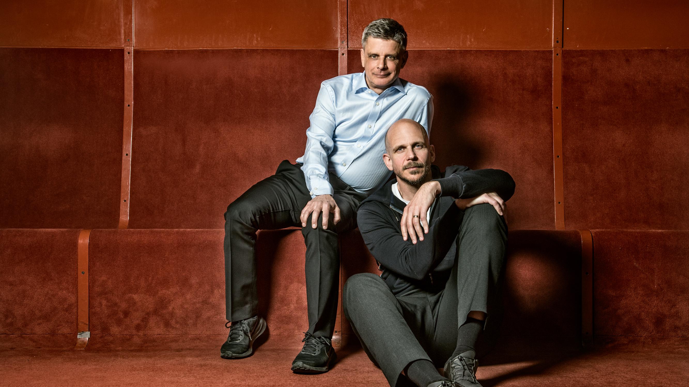 Peter Birro & Gustaf Skarsgård.