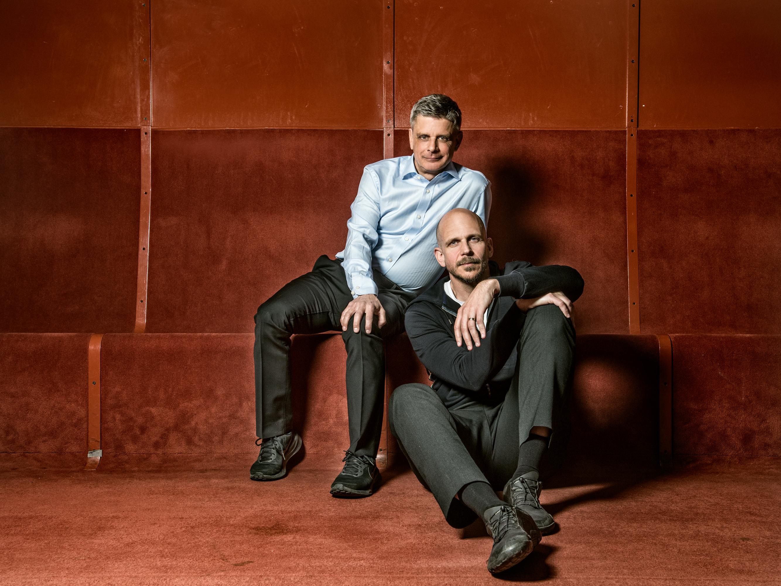 Peter Birro & Gustaf Skarsgård.