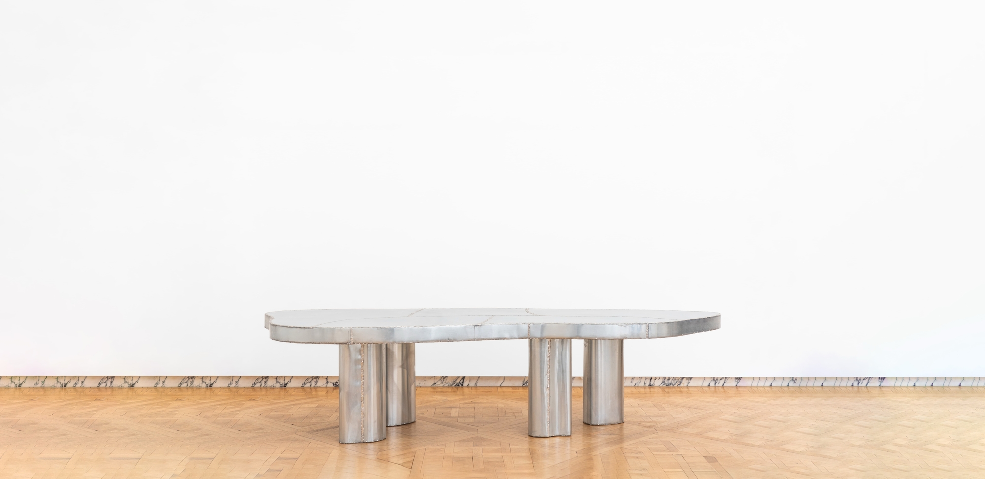Soldered Zinc Dining Table 