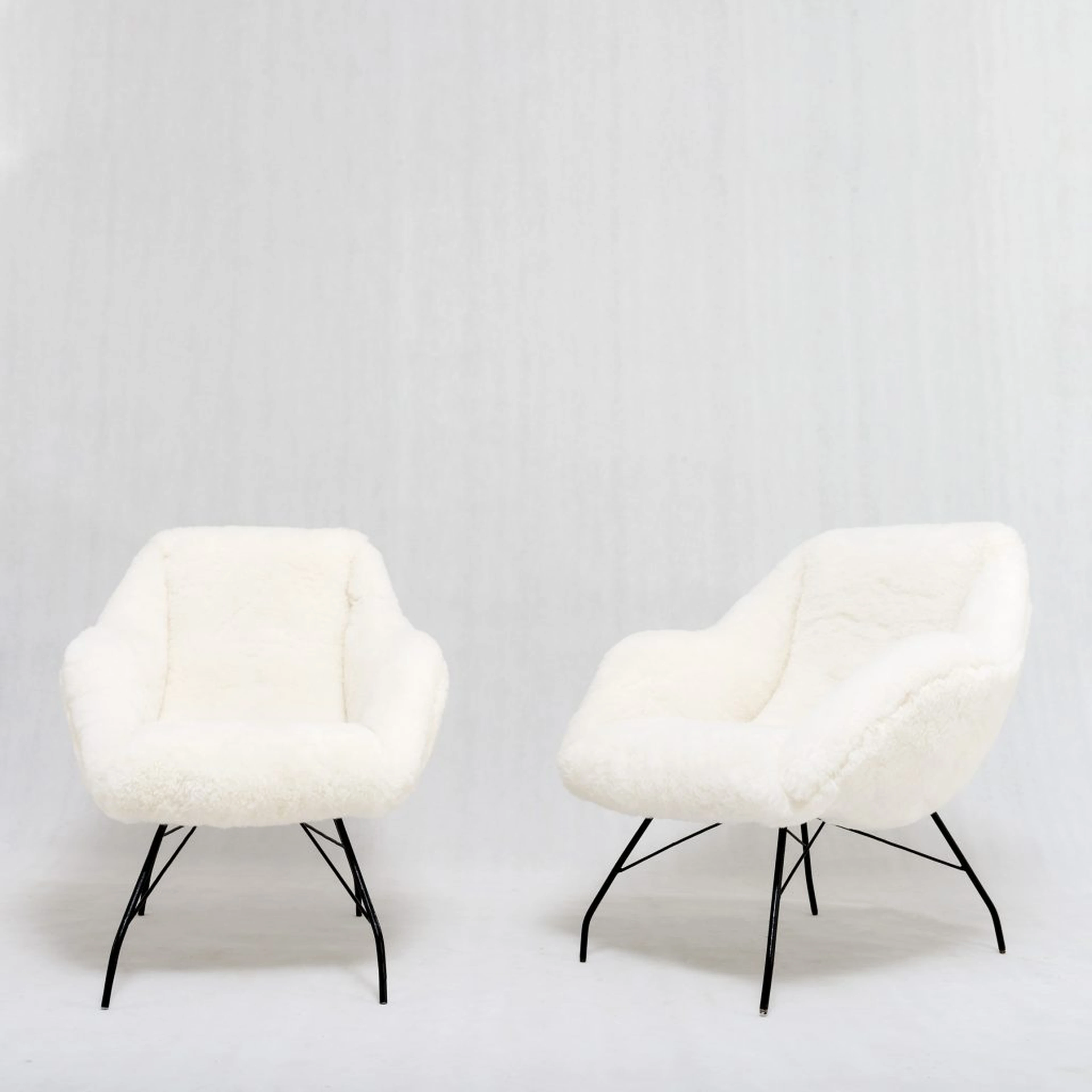 Pair of Shell Armchairs