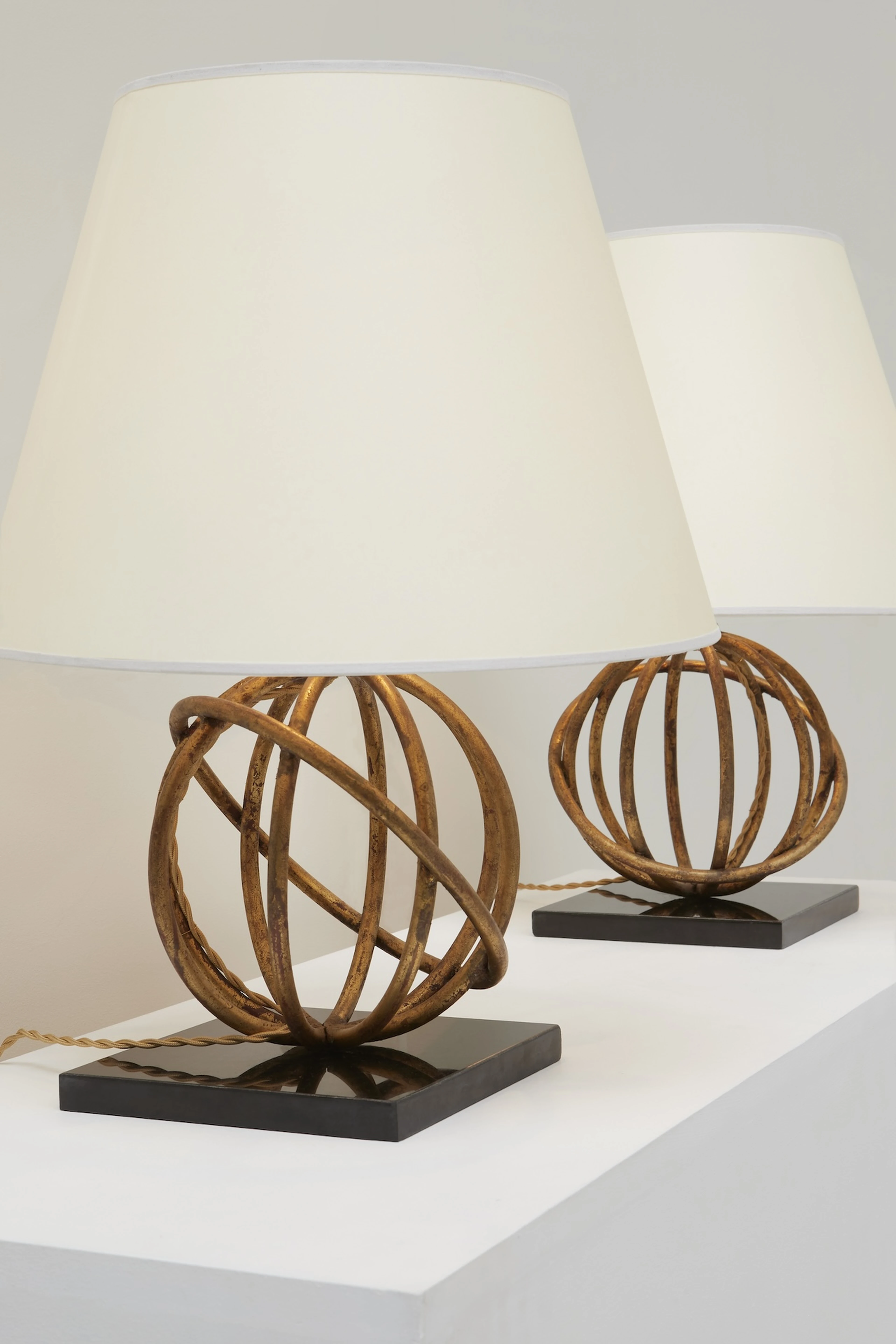 Pair of Sphere Table Lamps - 3
