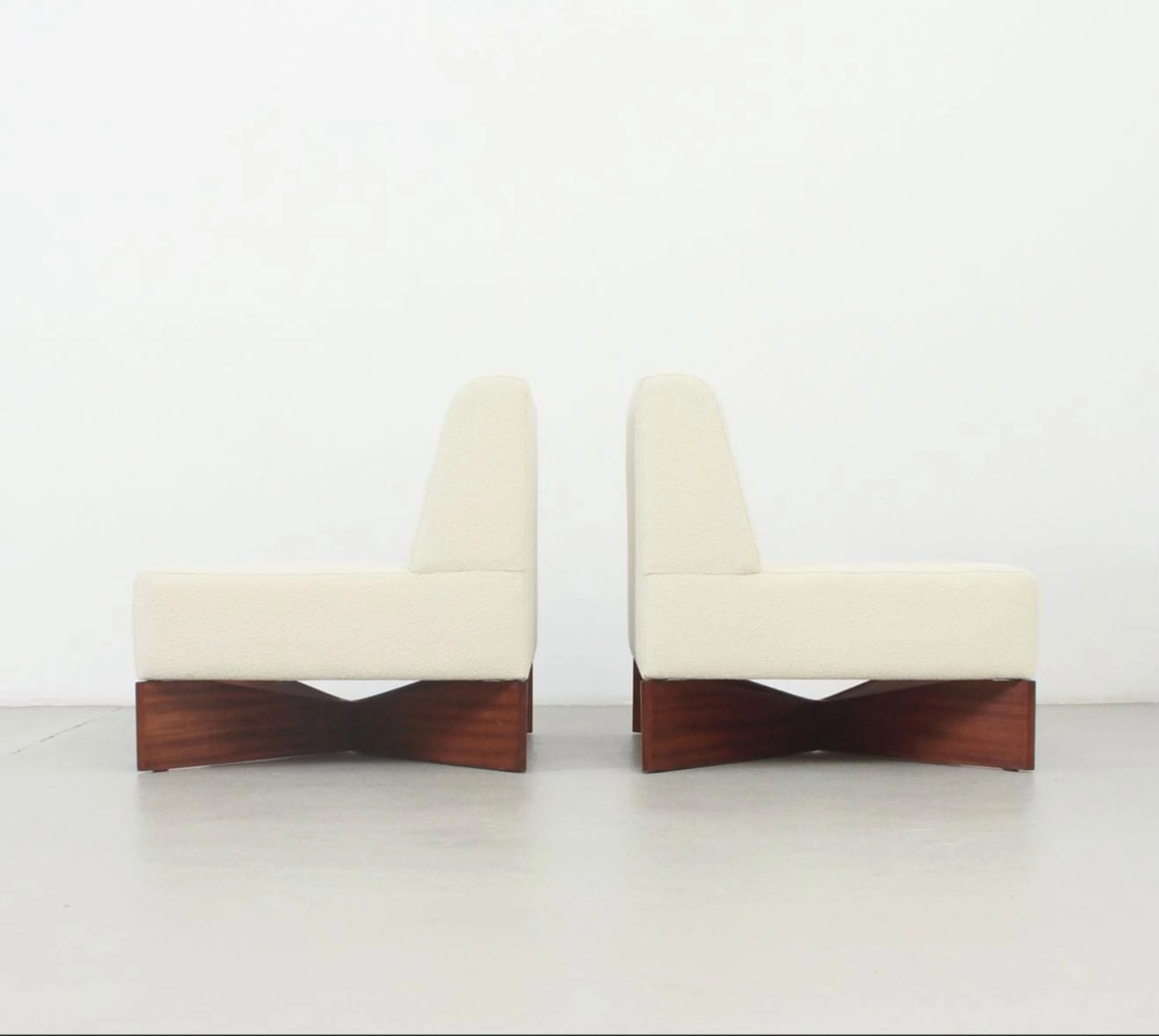 Pair of "Aquilon" Armchairs - 2