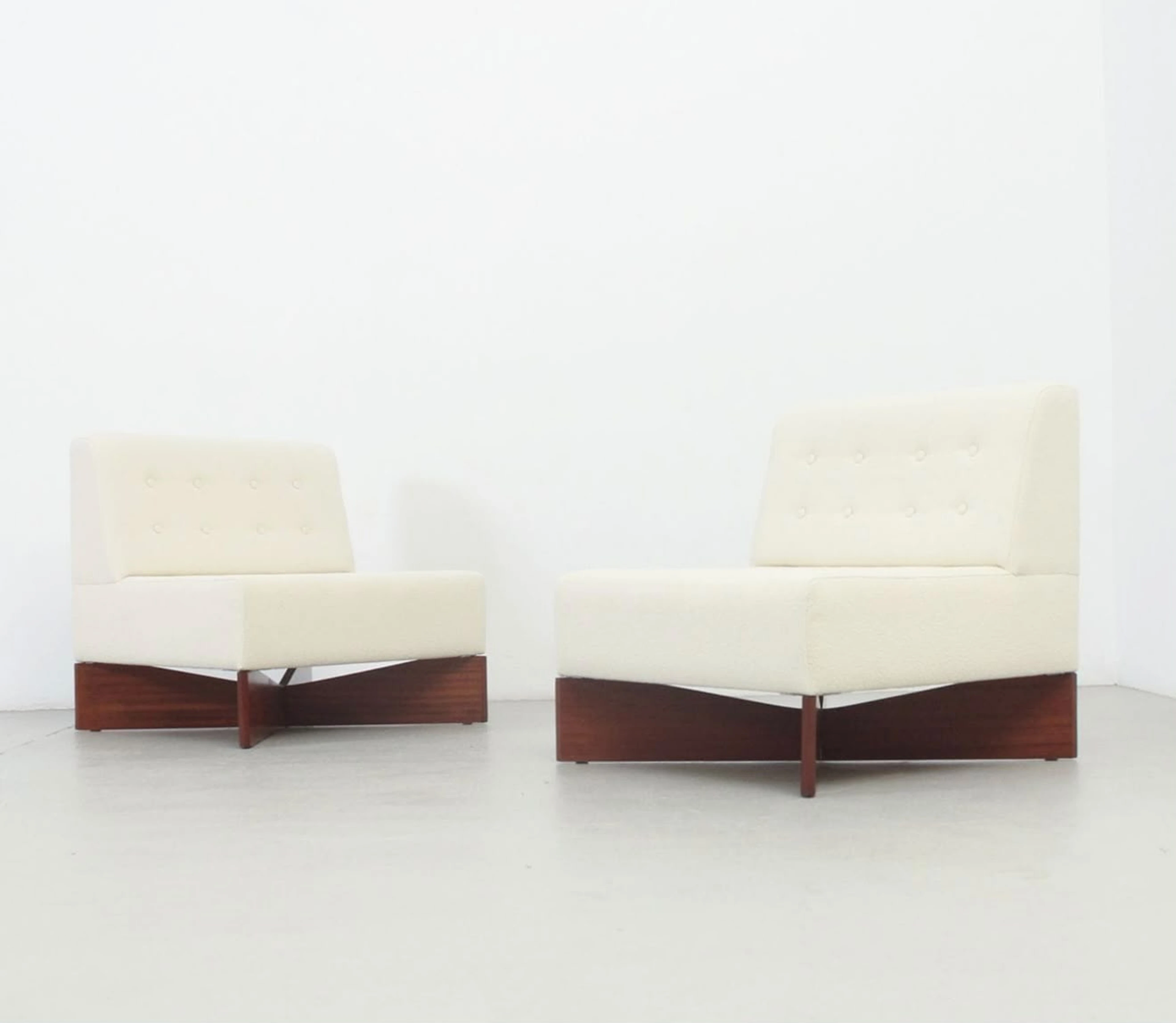 Pair of "Aquilon" Armchairs - 3