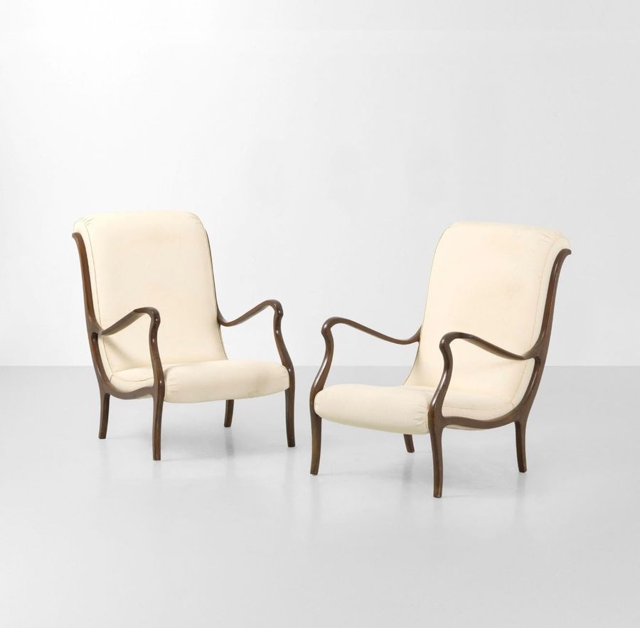 Pair of Italian Armchairs