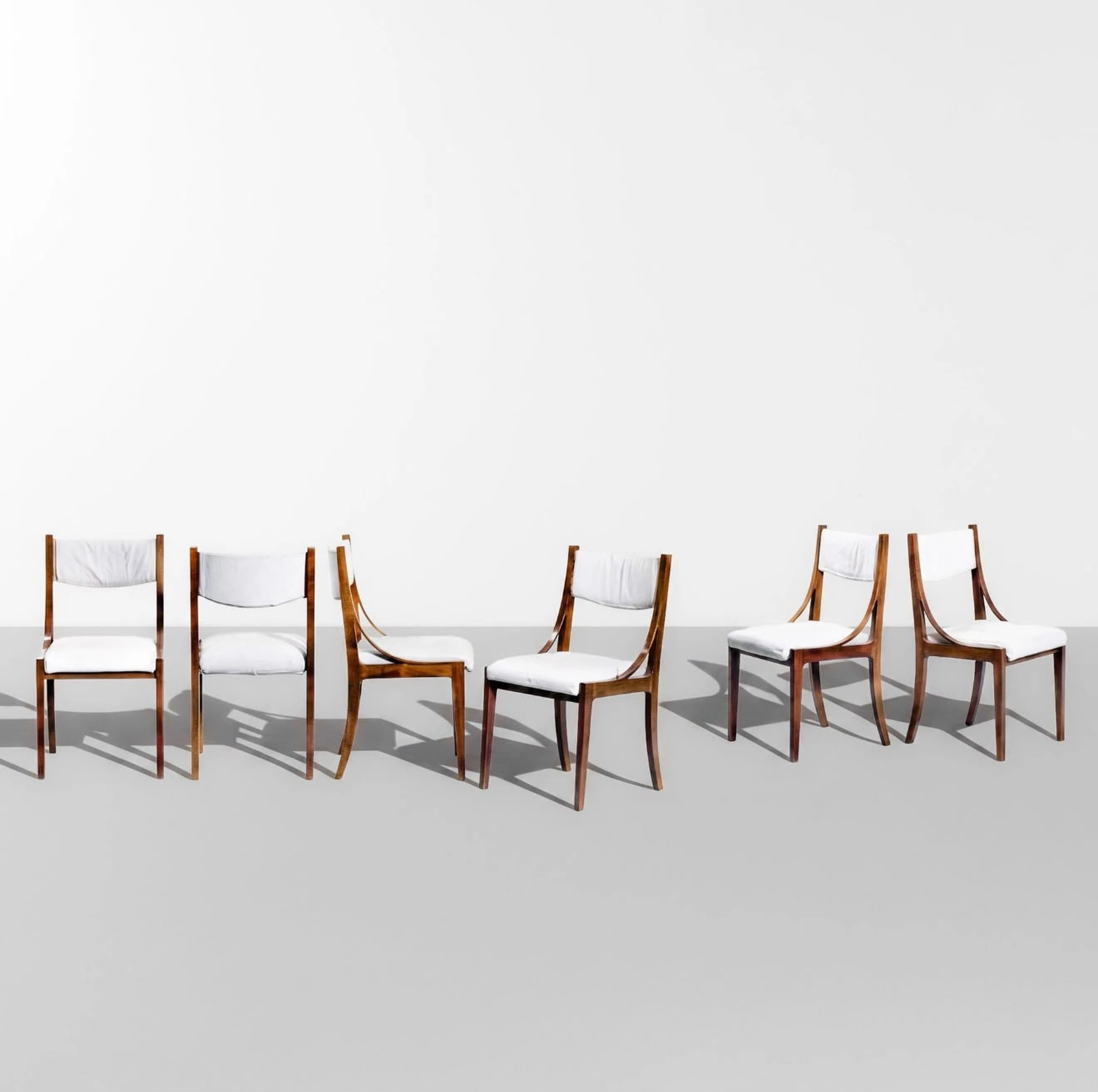 Set of Six “Barbara” Dining Chairs