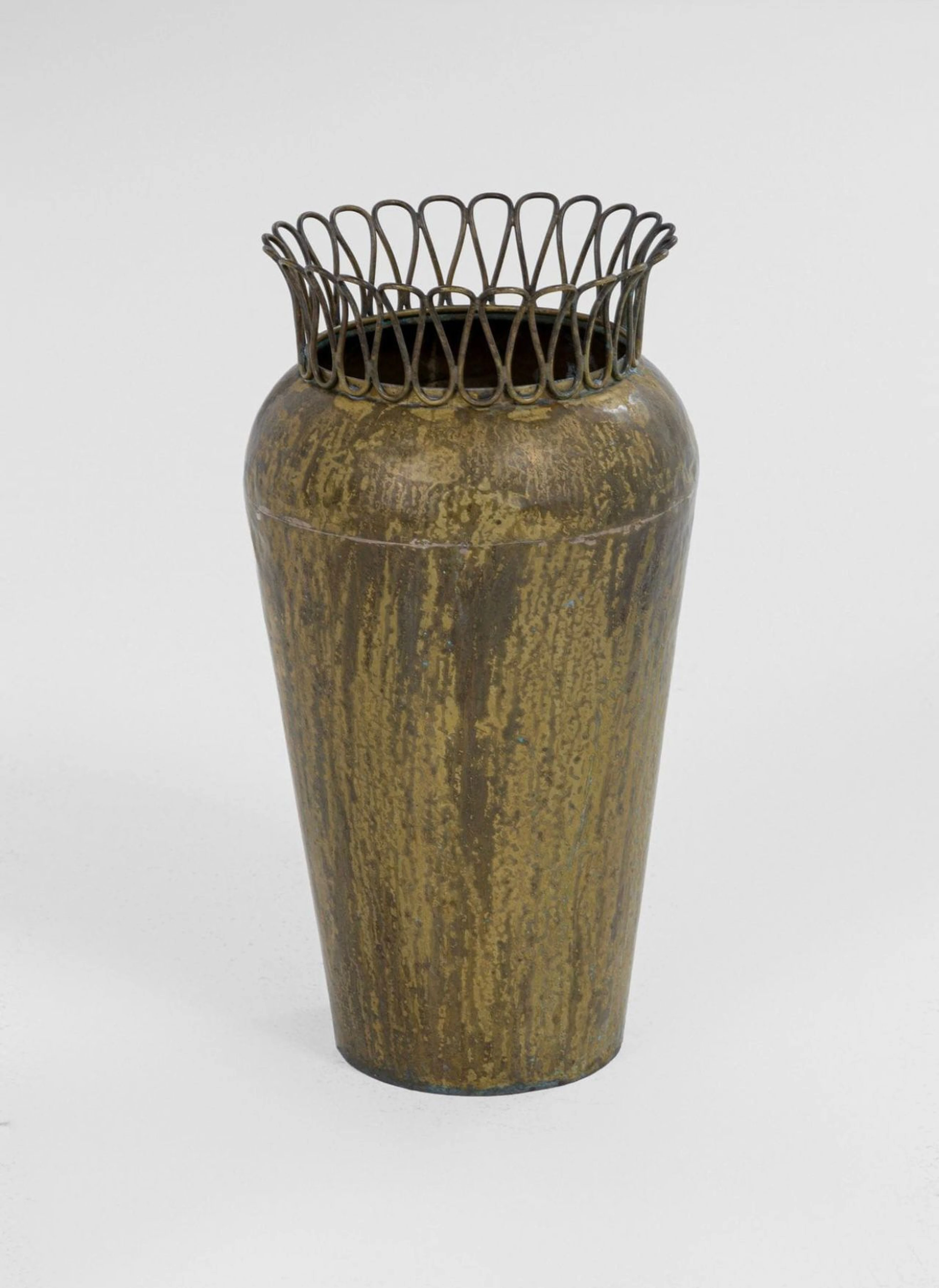 Large Brass Vase - 2
