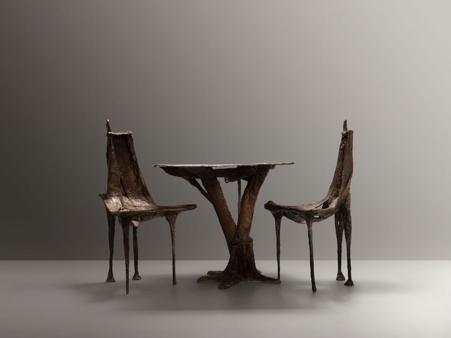 Table and Four Chairs