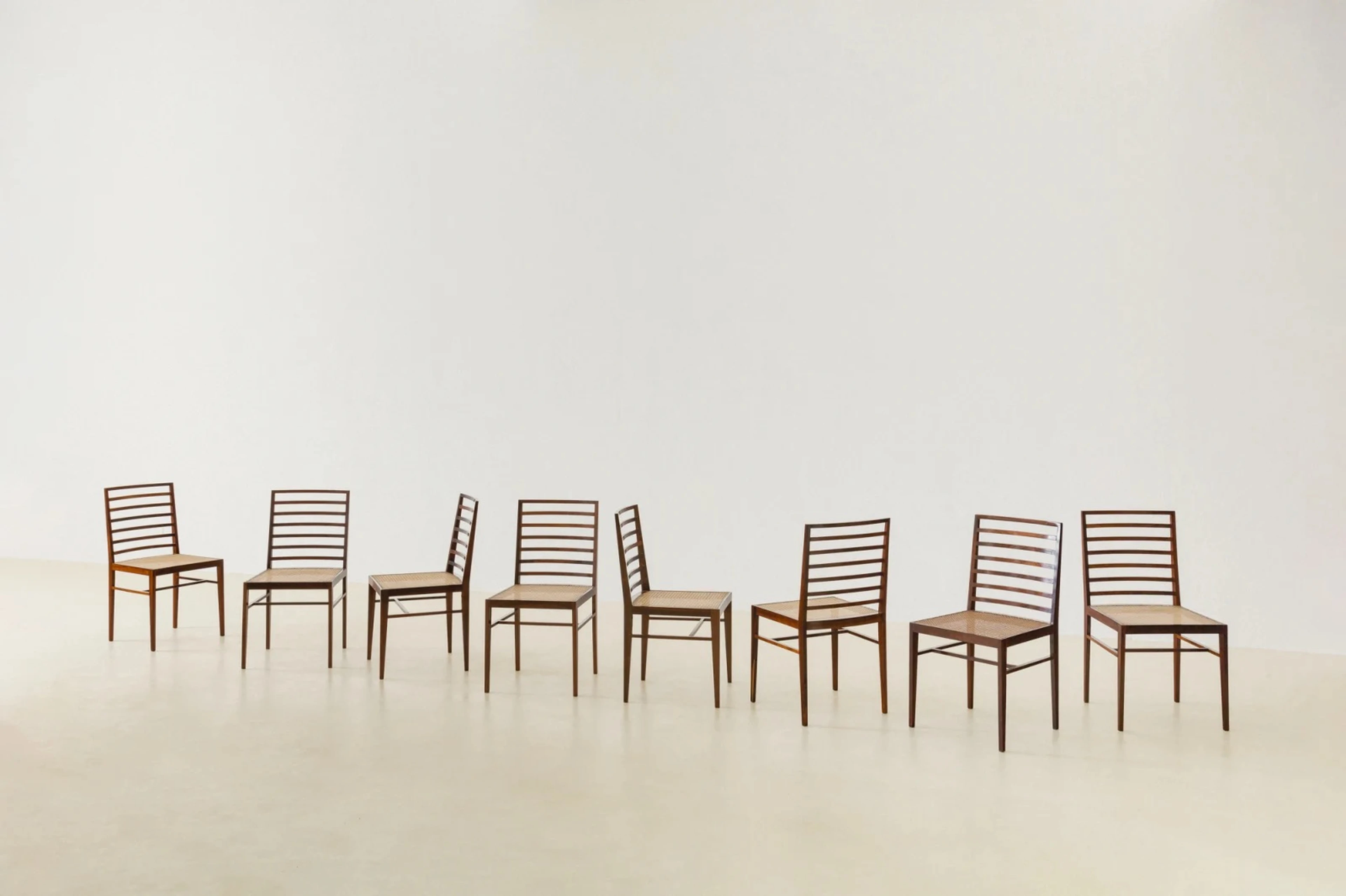 Set of Eight Dining Chairs