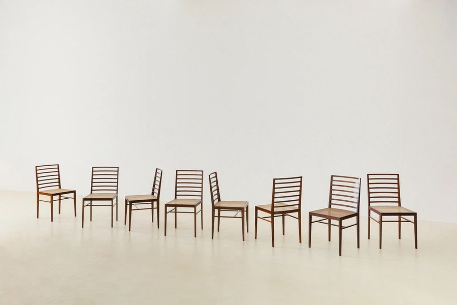Set of Eight Dining Chairs