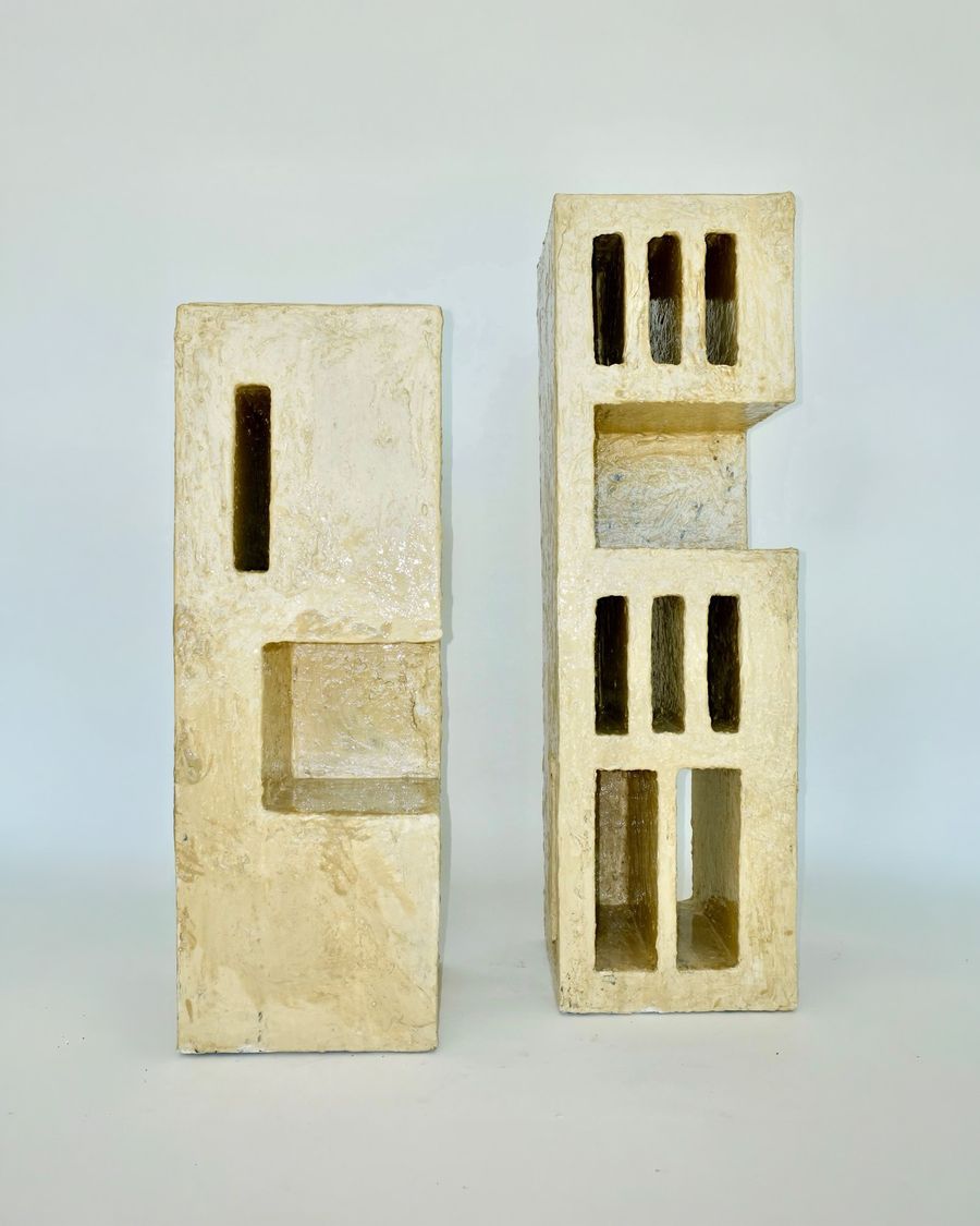 Ode to Brutalism Book Towers